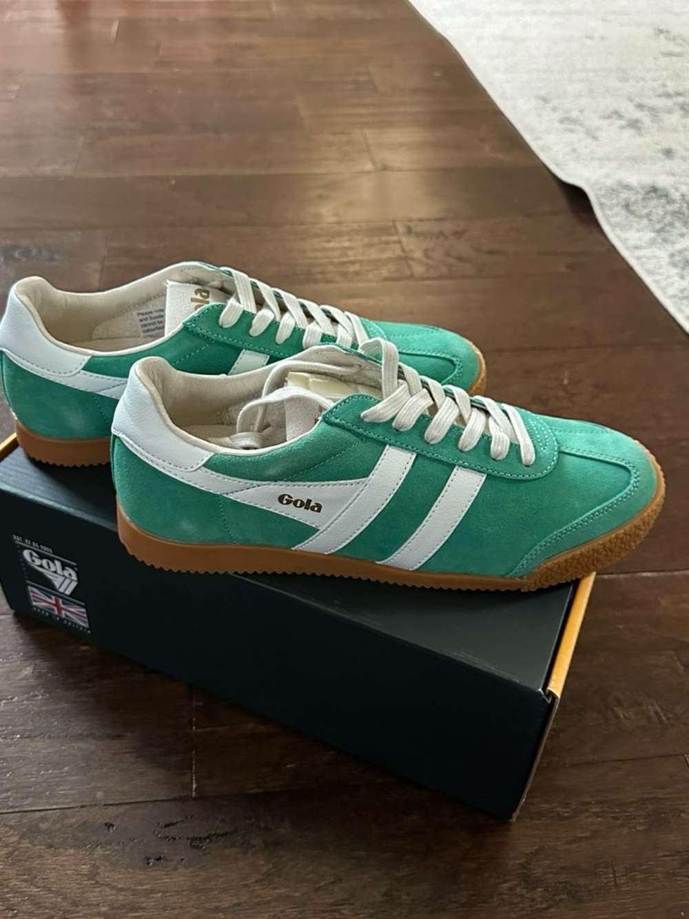 GOLA-Elan Sneaker size 8 Jade green-Brand New - Picture 3 of 11